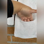 Lisa Todd Sweater Pullover Open Back V
Neck medium Gray Photo 1