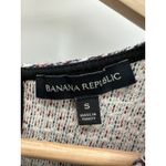 Banana Republic  Womens Black Tweed Stripe Tank Size S Office Career Preppy Photo 4