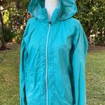 Columbia  Jacket Turquoise Women’s Medium Full Zip Rain Windbreaker Photo 0