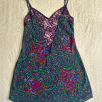 Victoria's Secret Victoria’s Secret Gold Label Paisley Floral Lace Slip Dress Size Medium Photo 0