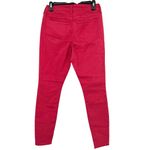Market & Spruce Flat Front Slim Mid Rise Pants Dark Salmon Pink Size 10 NWT Photo 5