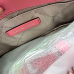 Michael Kors Satchel Sheila Small Leather Center Zip Purse Women's Bag Tea Rose Photo 5