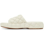 Bottega Veneta  Stretch Padded Sandals in White 40 10 With Box Womens Puffy Slide Photo 14