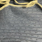 BDG  Blue Long Sleeve bow Tie Front Blouse XL coquette romantic Photo 4