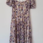 ASTR Purple printed  the label dress Photo 2