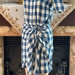 Anthropologie Delphine Drop waist mini dress Blue Size XS Photo 3