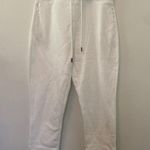 Banana Republic White Joggers Sweatpants Photo 0