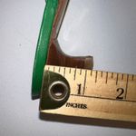 BOSS Hugo Boss Kelly Green Snip Toe Kitten Heel Mule Shoes Euro Size 36 (US 6) Photo 10