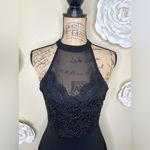 Blue Rain Francesca’s Black Lace & Crochet Lace Wilhelmina Dress Size Small Photo 3