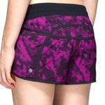 Lululemon Tracker Short III Breezy Regal Plum Black Photo 1