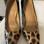 mix no. 6 Women’s  Black Leopard Pointed Toe High Heel Pumps Size 7M Photo 0