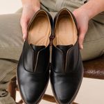 NWOB Nisolo Emma d'Orsay Loafer Black Size 9.5 Photo 0