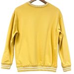 The Breakfast Club Sweatshirt Womens Small Shermer High School Varsity Brat Pack Yellow Photo 1