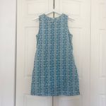 Olivia James the Label Ellie Tank Dress Sleeveless Shift Dress Blue White Size M Size M Photo 1