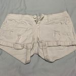 Vanilla Star Jeans White Denim Shorts Photo 0