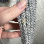 Guest In Residence Grey Houndstooth Cashmere Knitters Hooded Sweater Gray Size M Photo 2