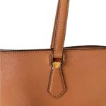 Tory Burch Robinson Leather Tote in Cardamom Photo 2