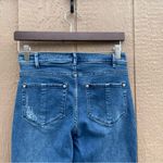 J Jill Womens Jeans Blue Denim Kick Flare Ankle Minor Distressing Stretch 4 Photo 4