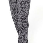 Celebrity Pink  Curvy Joggers - Grey & Black‎ Cheetah Print - Size Small Photo 0