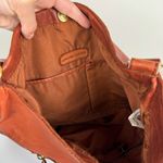 Marta Ponti Leather Woven Hobo Bag Made in Portugal Brown Slouchy Photo 11