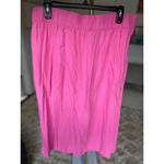 A New Day  Wrap Skirt Linen Midi XL Pink Boho Coastal Vaca Resort Pilates Beach Photo 2