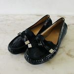 Coach Frida Black Signature Logo Print Canvas Loafer - US 6.5 Photo 1