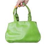 st. john's bay Vintage Y2K Green Satchel Shoulder Bag Photo 3