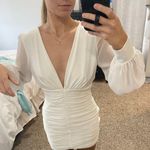 Windsor White Cocktail Dress Photo 3