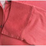 Soft Surroundings  Santa Barbara Tunic Button Size Petite Small Coral Lagenlook Photo 4