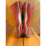 Keen  Mercer Ballerina CNX Ballet Womens Suede Flat Slip On Red Size US 8 EU 38.5 Photo 5