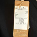 NWT OGL Move Ribbed Ruched Side Tank Top in Black Built Photo 6