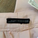 ZARA Woman Light Pale Pink Straight Leg Dress Pants Size 8 Photo 7