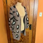 XOXO  fuzzy soft eyelash cheetah cardigan Photo 8