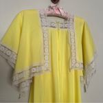 JC Penny JCPenney Yellow Maxi Dress with Lace Trim Photo 6