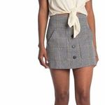 Veronica Beard Fisher Plaid Mini Skirt Photo 0