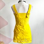 Yellow Babydoll Top Y2K 2000s Vintage Cottagecore Boho Soft Girl Small Photo 2