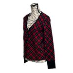 Victoria's Secret  Thermal Short Pajamas in Red Black Plaid M goth grunge academi Photo 2