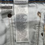 Levi's Size 27 501 150 Pieced Shorts Original High Rise Denim Distressed Blue Photo 11