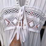 Stella Tweed  XL Swim Coverup Robe with Lace Photo 8