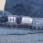 Miss Me  Dark Blue Jean Shorts with Embellished Pockets Photo 3