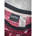 Women's Harry Potter Logos and Lightning Bolts Ladies Pajamas set Red Size XS Photo 2
