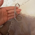 Garage Pink Lace Crop Top Photo 3