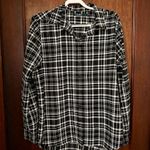 Ralph Lauren Lauren Plaid Collared Button Down Top XL Photo 1