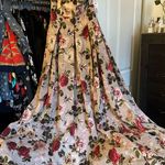 Alice + Olivia Custom design rose embroidered gown size 0 or 2 Photo 3