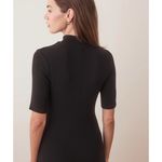 Marine layer  Lexi Rib Mock Neck Midi Lined Dress Size L Photo 4