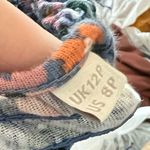 Boden Smocked Yoke Jersey Midi Dress Riviera Blue, Abstract Ditsy Blue Size 8P Photo 6