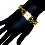 Gucci Vintage Gold Plated Ladies Swiss Made Dress Watch 1800L Photo 13