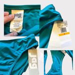 Jag jeans NEW NWT  Solid Teal Blue Bikini Swimsuit Swimwear Swim BOTTOM Small SM Photo 2