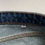 Sandrine Rose Free People High Rise Cropped Jeans Ankle Distressed 31 Zip Fly Blue Photo 8