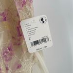Free People INTIMATELY  Bodysuit Large Spring Soiree Printed Lace Floral NWT Photo 5
